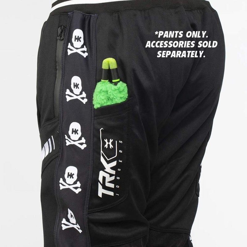 HK Army TRK Jogger Paintball Pants - Skulls Black - Large - Image 2